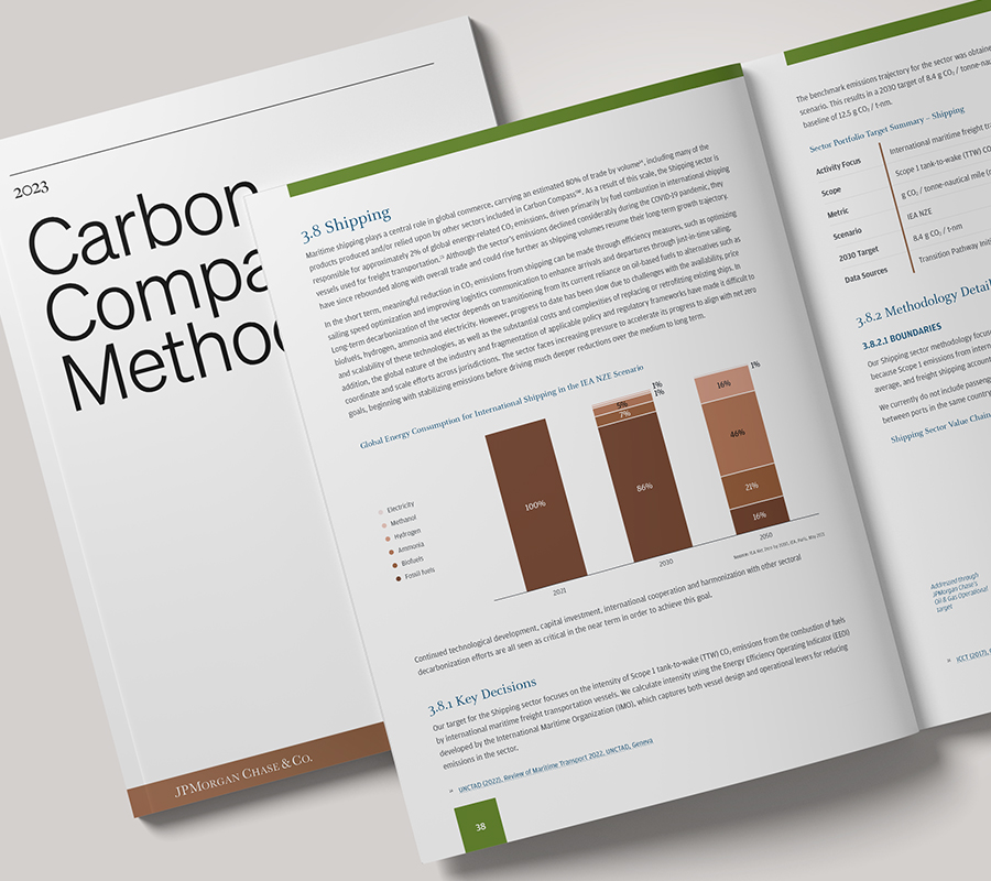 JPMorgan Chase 2023 Carbon Compass Methodology